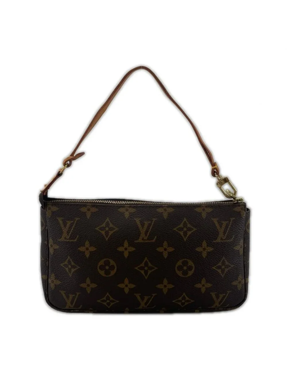 Louis Vuitton Pochette Accessoires Pouch Monogram Canvas Brown